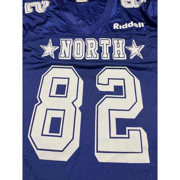 Riddell Blue Vintage North Football Jersey #82 Adult Large - Picture 11 of 11